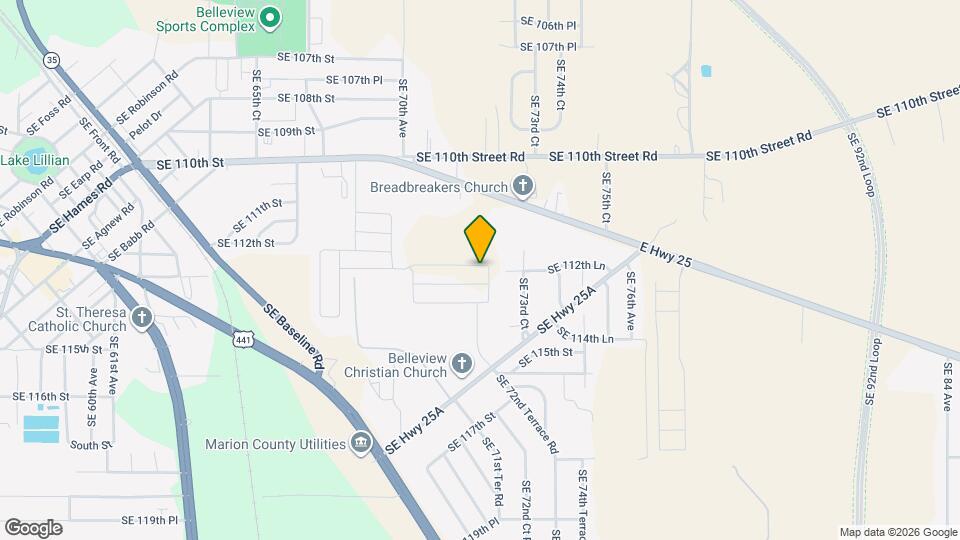 7230 SE 112th Ln Mapa y Detalles de la Ubicación