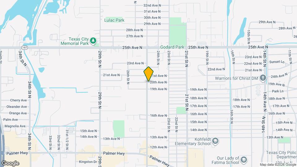 1916 N Logan St Map and Location Details