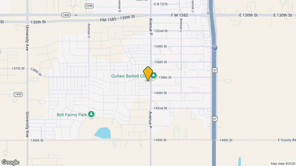 13811 Paris Ave Map and Location Details