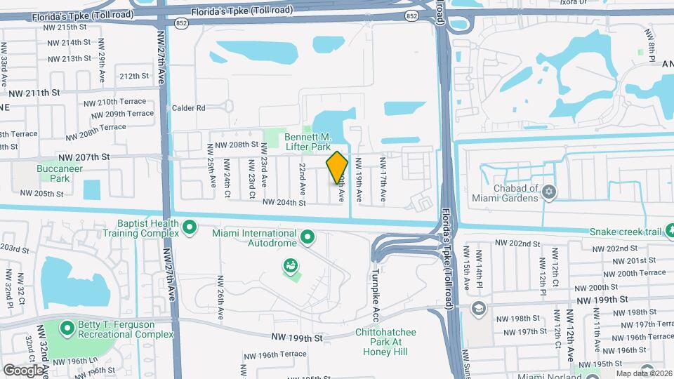 20440 NW 20th Ave Map and Location Details