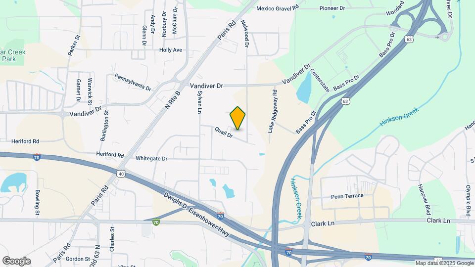 2611 Quail Dr, Unit A Map and Location Details