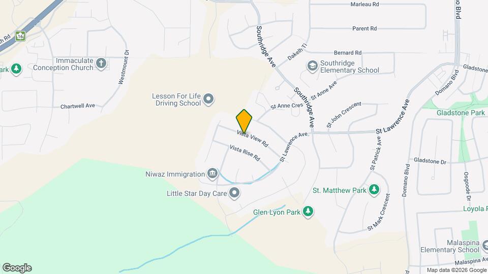 3242 Vista View Rd Map and Location Details