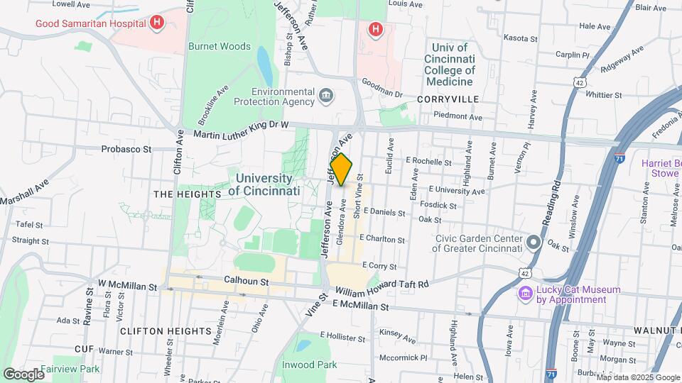 2819 Glendora Ave Map and Location Details