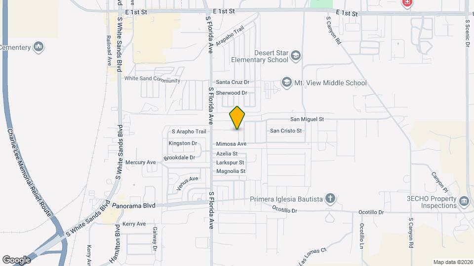 4 Bedroom 2.5 bath Beautiful Home Map and Location Details