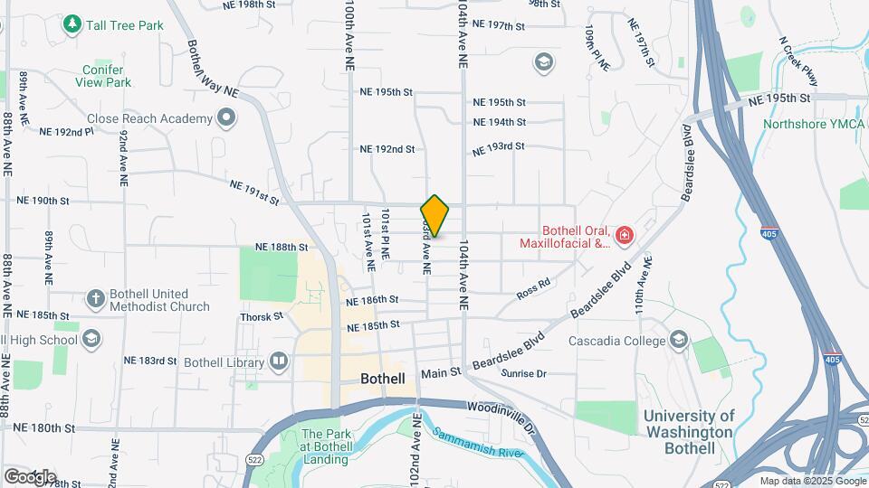 18714 103rd Ave NE Map and Location Details