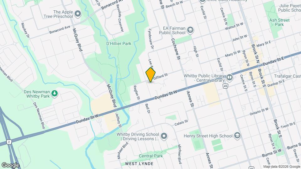 119 Wellington St Map and Location Details