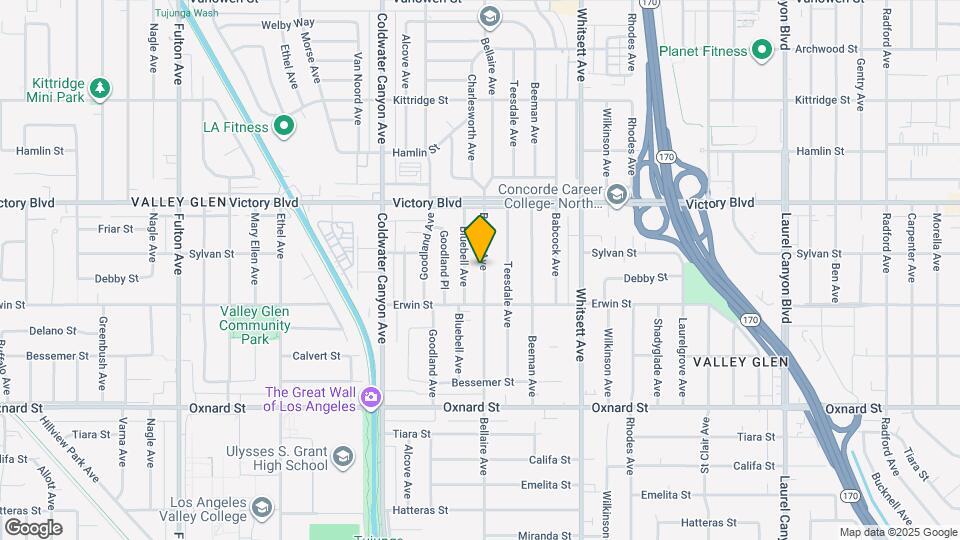 6241 Bellaire Ave, Unit 6241 Bellaire ave. Map and Location Details