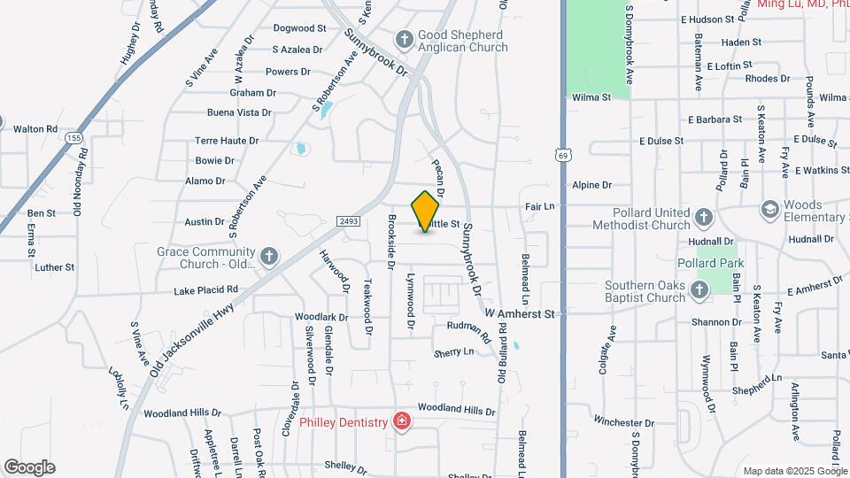 605 Zelwood Dr Map and Location Details