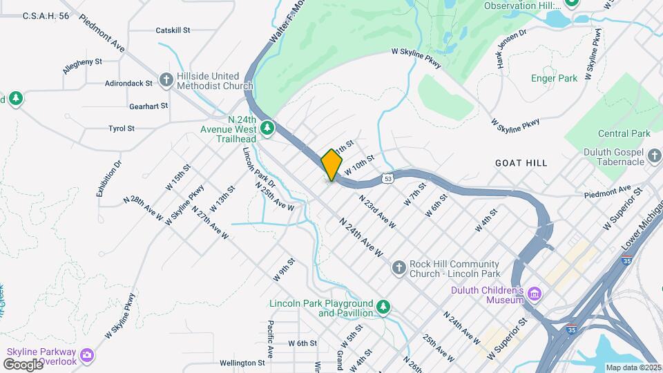 2312 W 10th St Map and Location Details