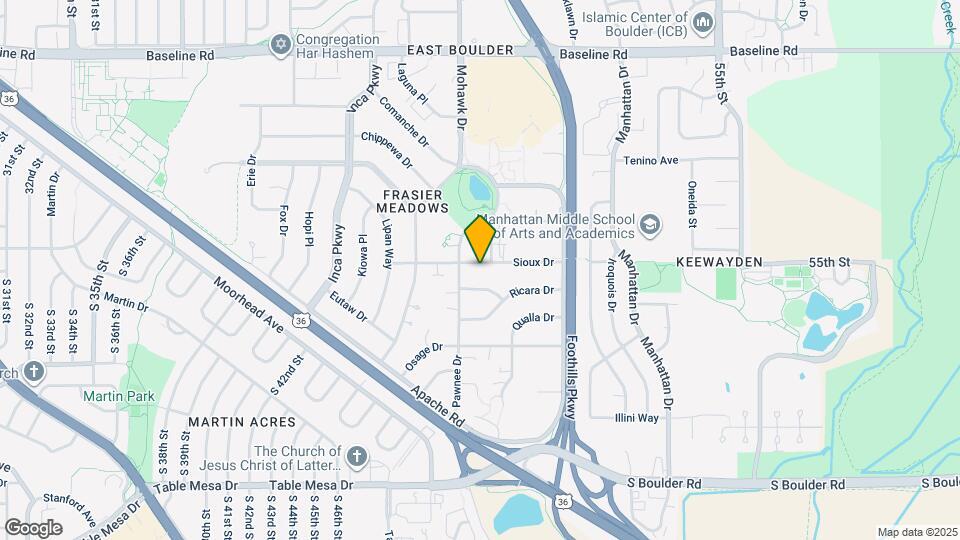 4660 Sioux Dr Map and Location Details