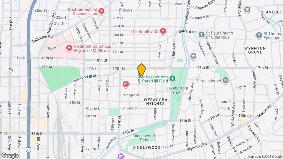 1612 14th Ave Map and Location Details