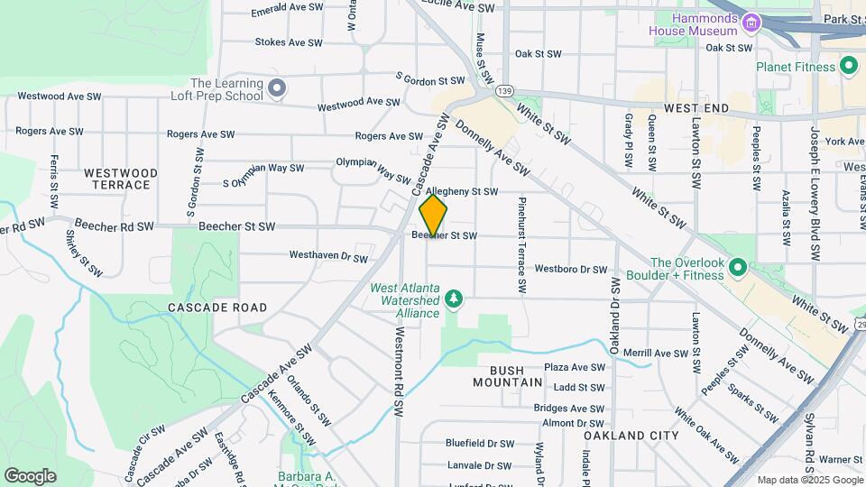 1474 Beecher St SW Map and Location Details