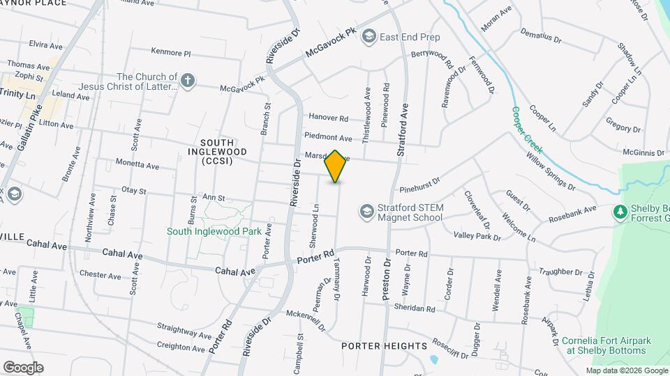 1802A Tammany Dr Map and Location Details