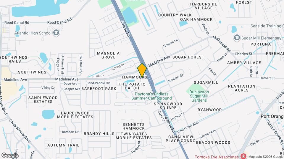 1302 Deer Springs Rd Map and Location Details