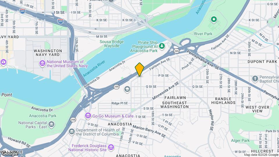 1501 17th St SE Map and Location Details