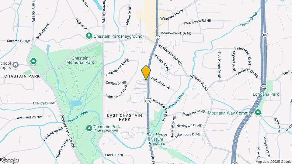 4300 Chastain Walk NE Mapa y Detalles de la Ubicación