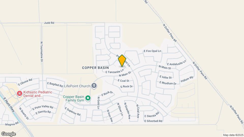 4258 E Tanzanite Ln Map and Location Details