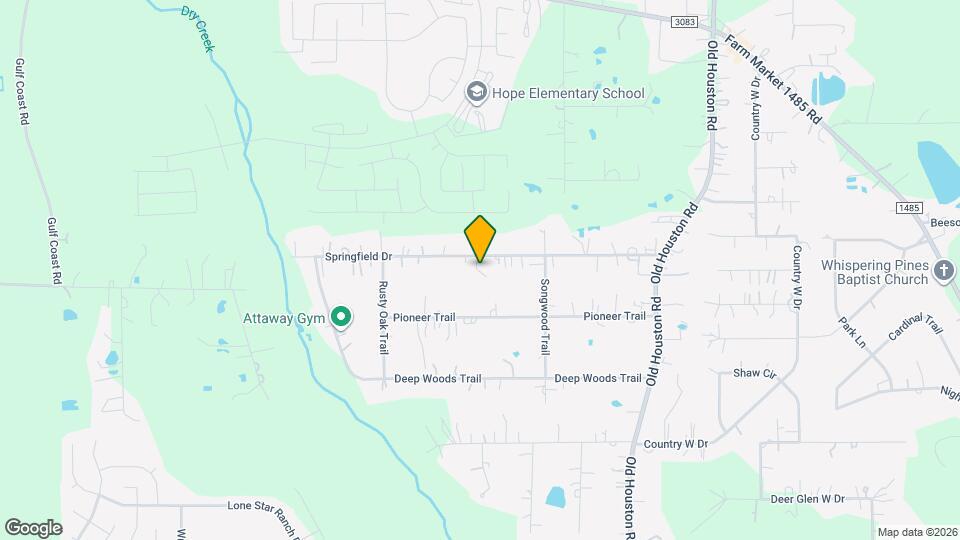 17122 Springfield Dr Map and Location Details