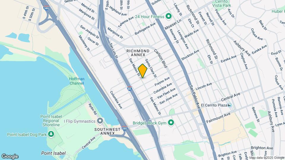 2410 San Mateo St Map and Location Details