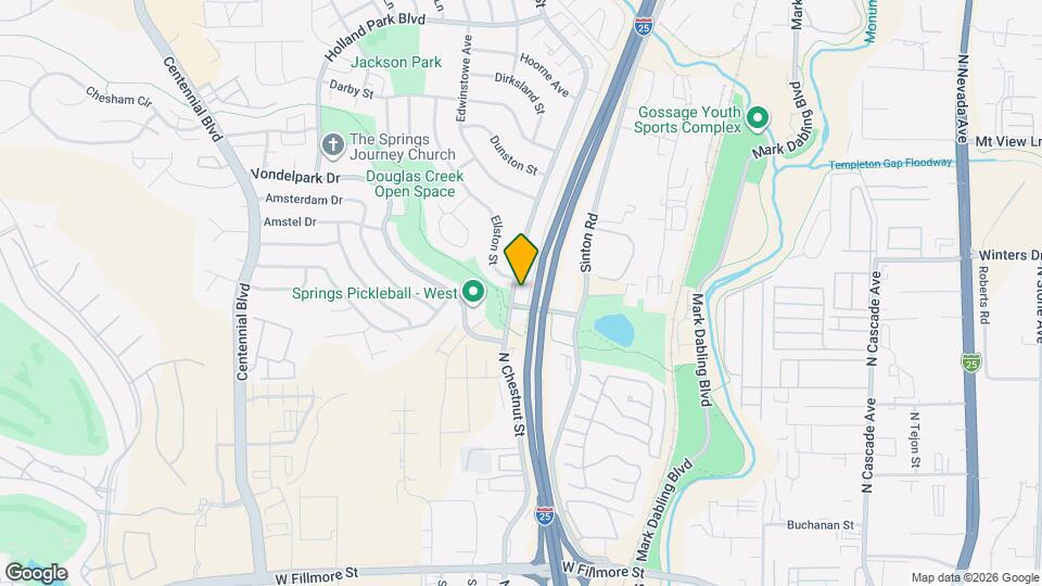 3705 N Chestnut St, Unit Lower Mapa y Detalles de la Ubicación