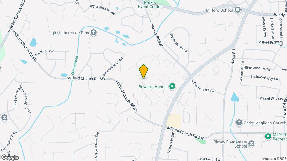 1217 Everwood Dr SW Map and Location Details