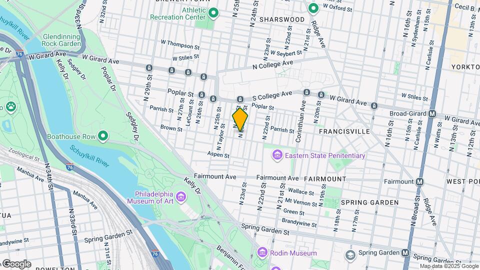 802 N Bucknell St Map and Location Details