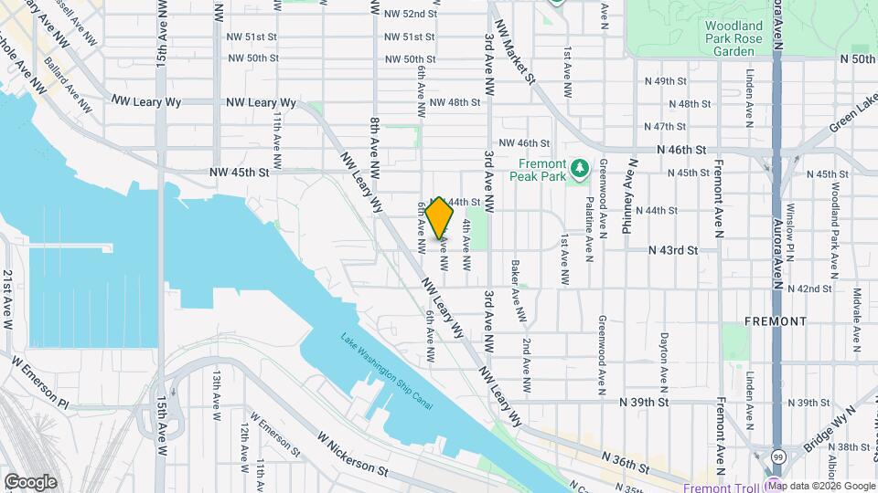 4303 5th Ave NW Map and Location Details