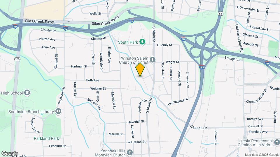 2834 Edwards St Map and Location Details
