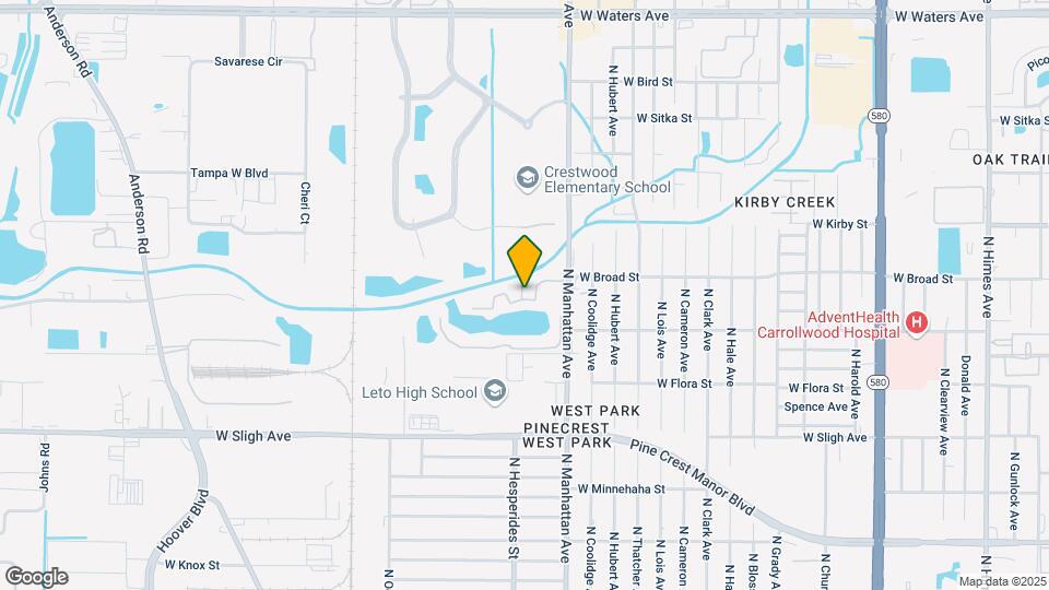 7210 N Manhattan Ave, Unit 1724 Map and Location Details