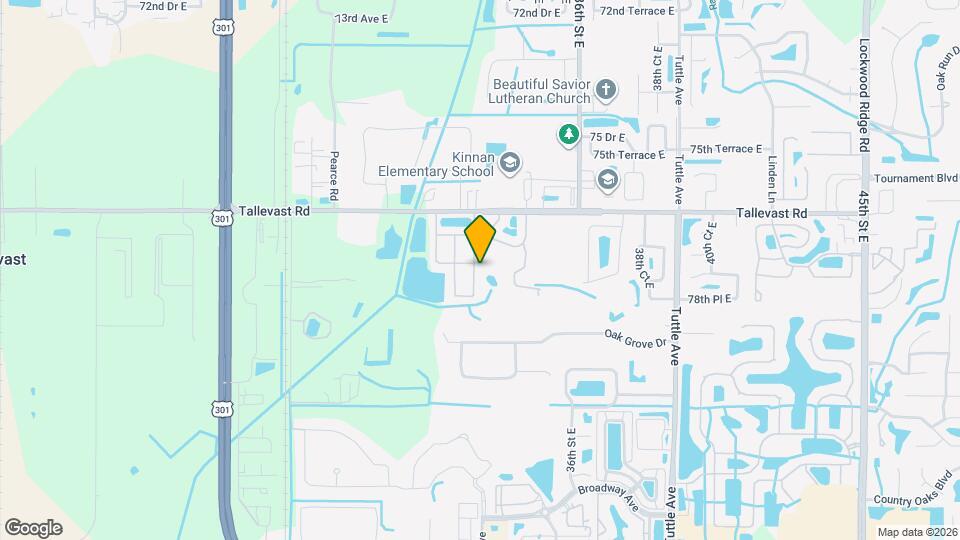 7803 33rd St E Map and Location Details