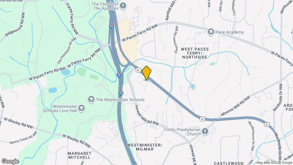 3286 Northside Pkwy NW Map and Location Details