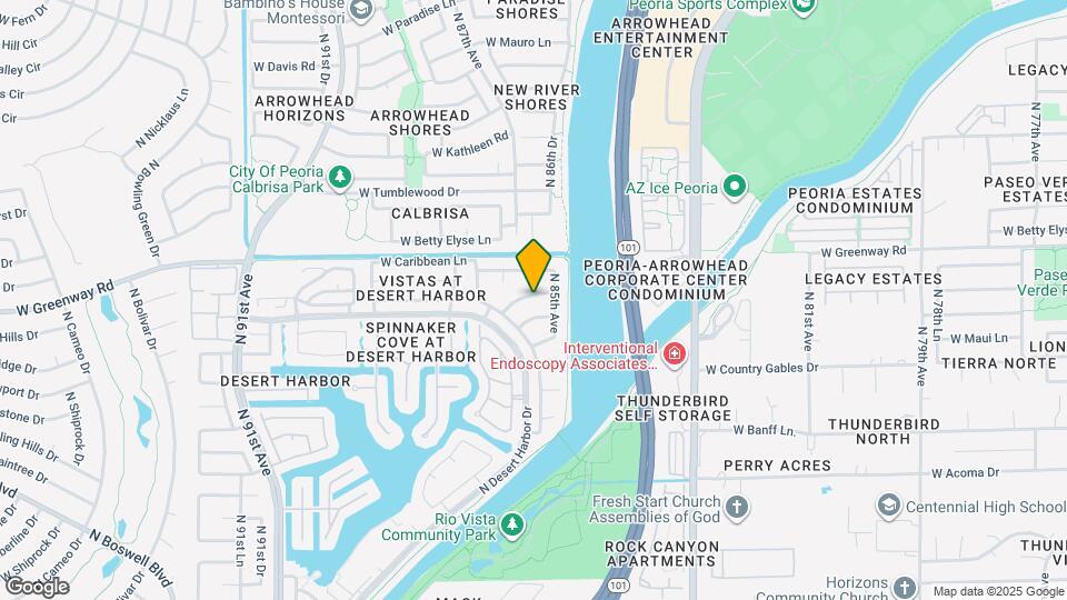 8523 W Acapulco Ln Map and Location Details