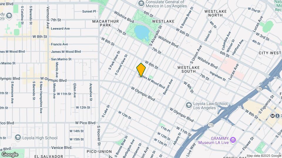 915 S Westlake Ave Map and Location Details