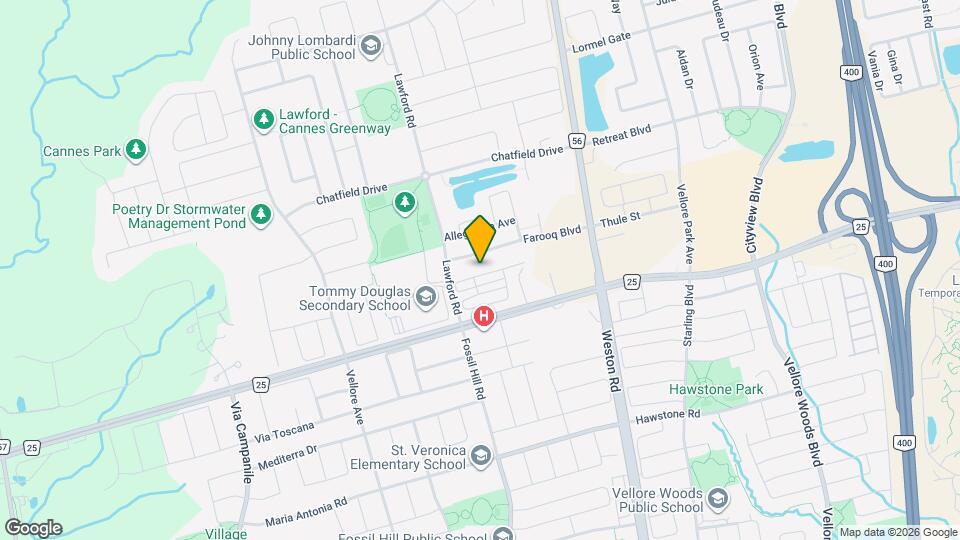 58 Sandwell St Map and Location Details