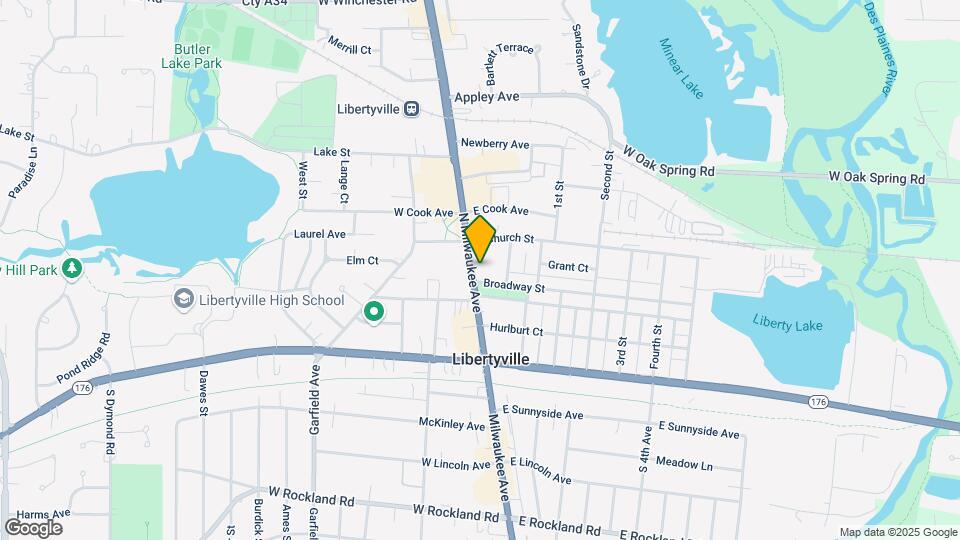 328 N Milwaukee Ave, Unit C Mapa y Detalles de la Ubicación