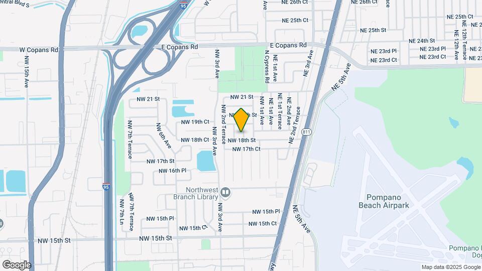 1811 NW 1st Way Map and Location Details