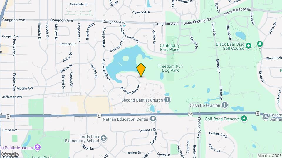 1150 Coldspring Rd Map and Location Details