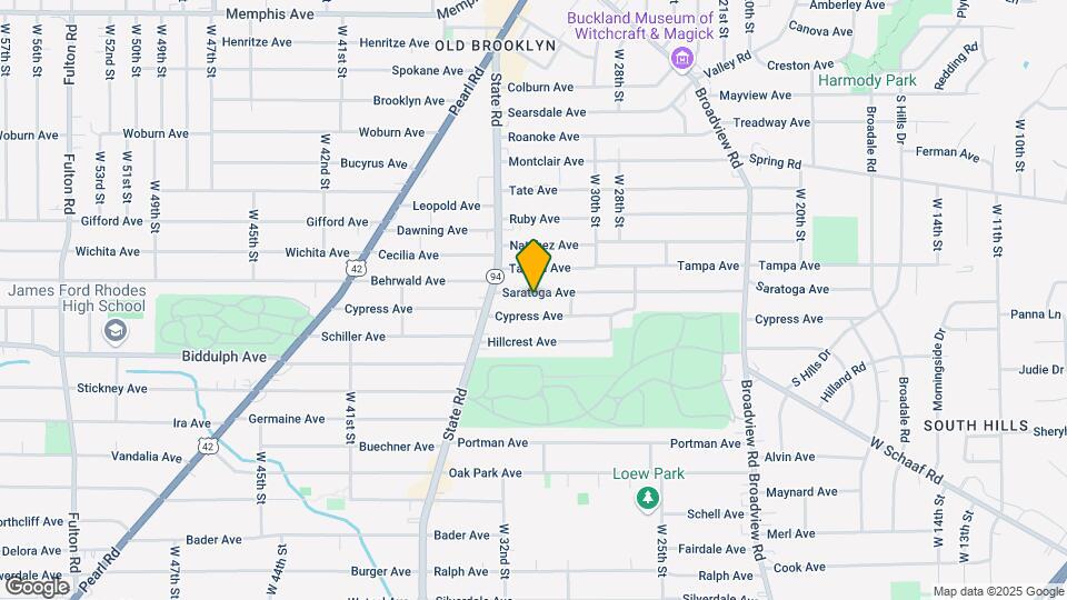 3215 Saratoga Ave Map and Location Details