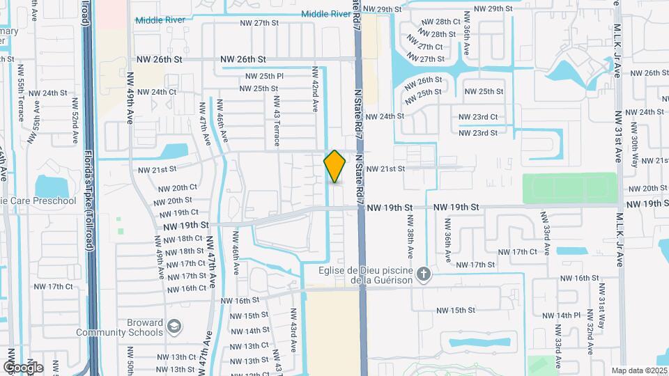 4089 NW 19th St Map and Location Details