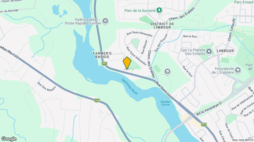 2535 Saint-Louis Rue Map and Location Details