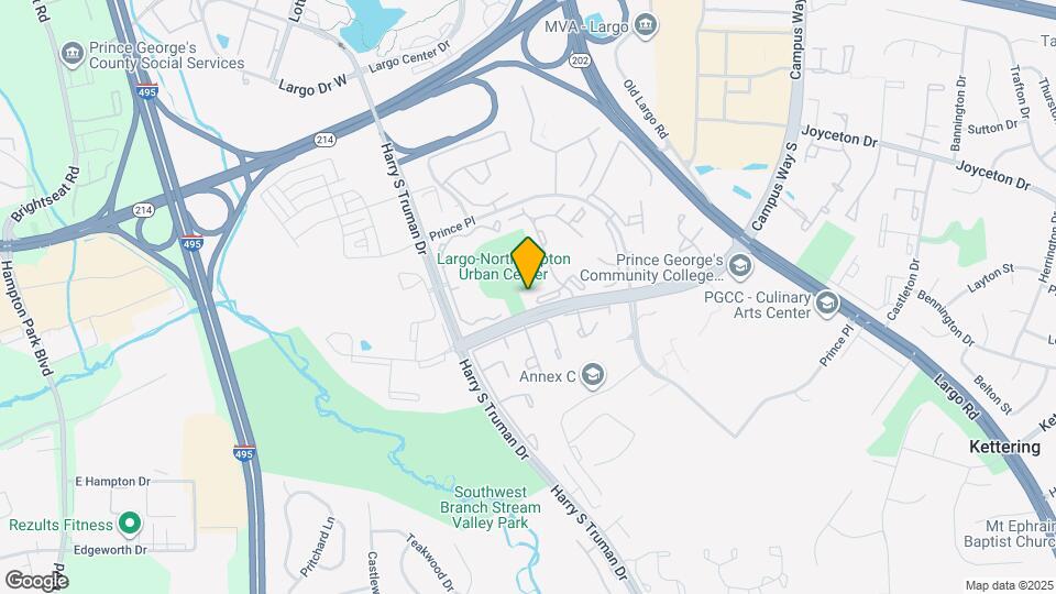 10100 Campus Way S Map and Location Details