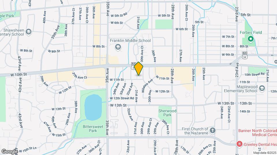 1034 31st Ave Map and Location Details