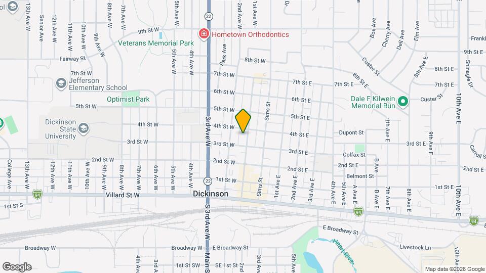 329 1st Ave W Map and Location Details
