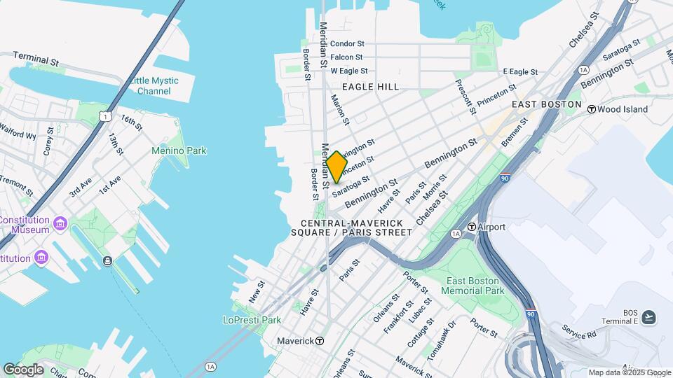 1-2 Saratoga Pl Mapa y Detalles de la Ubicación