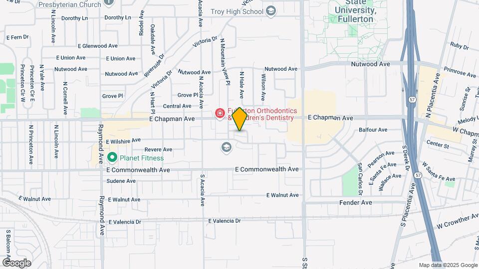 2024 E Whiting Ave Map and Location Details
