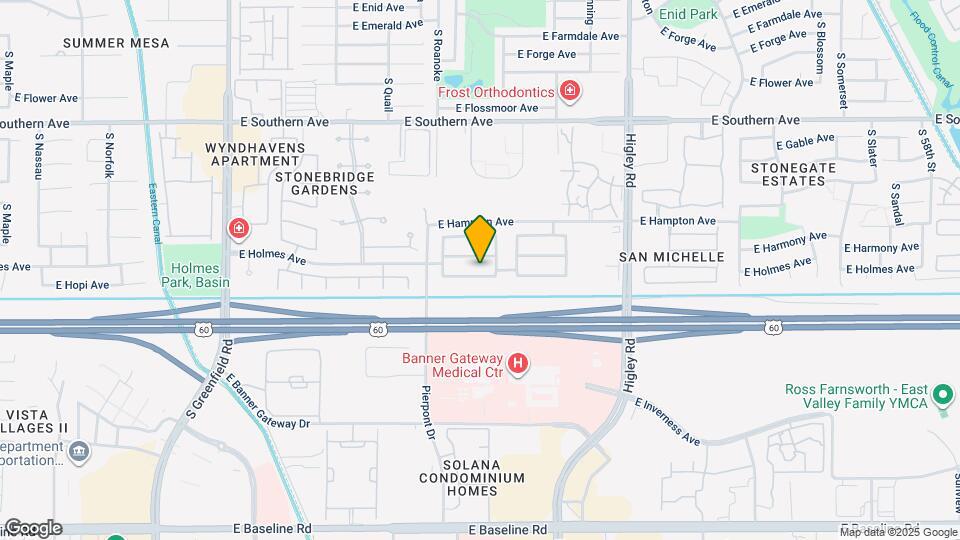 4866 E Hilton Ave Map and Location Details