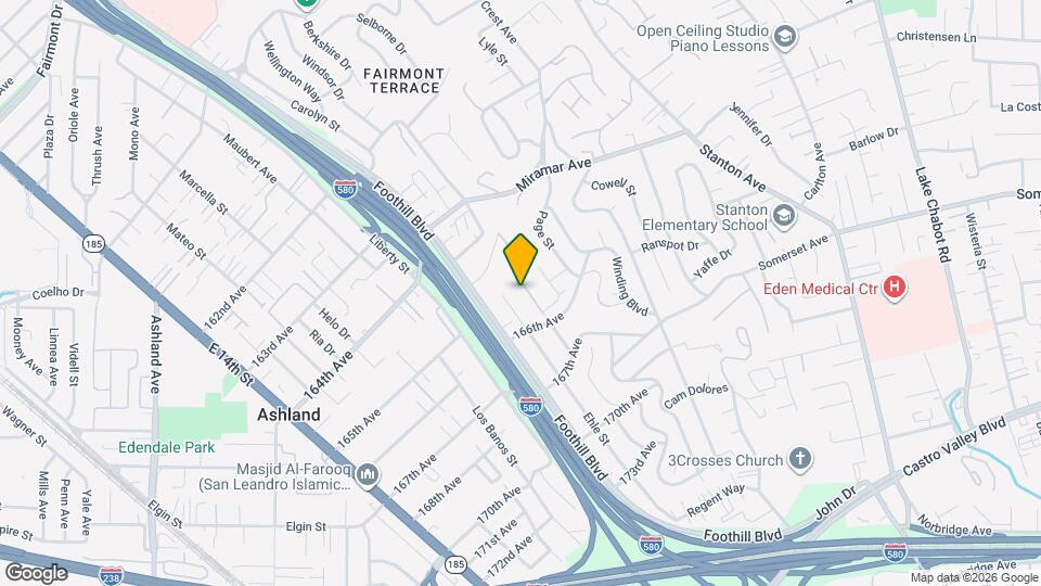 16539 Hannah Dr Apartments and Nearby San Leandro Apartments For Rent