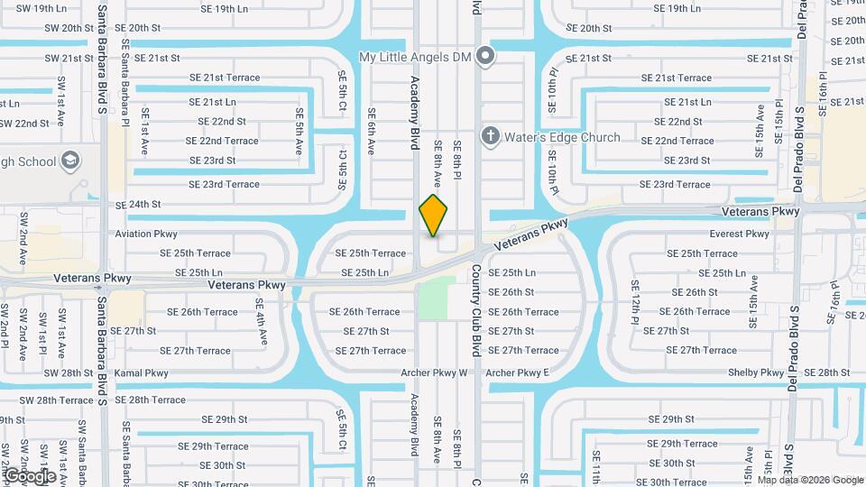 2506 SE 8th Ave Map and Location Details