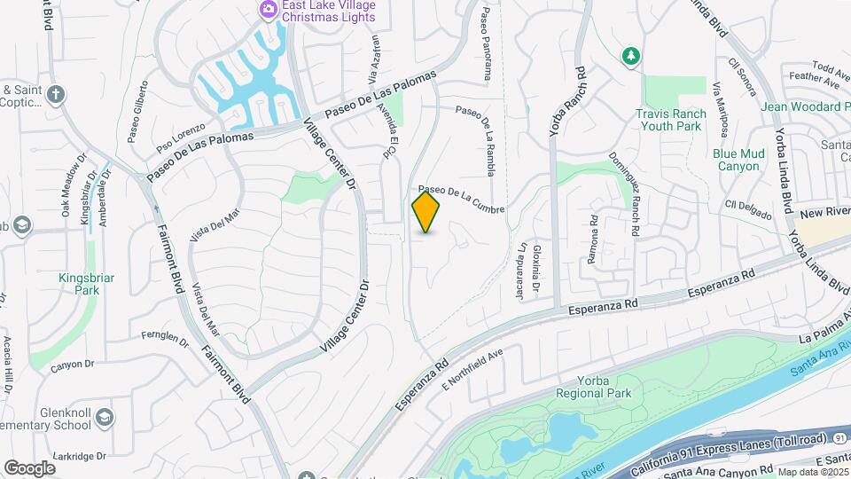 20639 Círculo Loma Map and Location Details