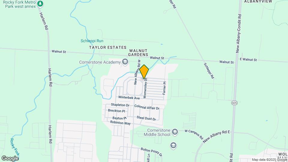 6213 Womersley Dr Map and Location Details